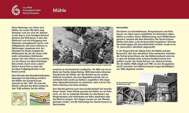 Tafel "Mühle"