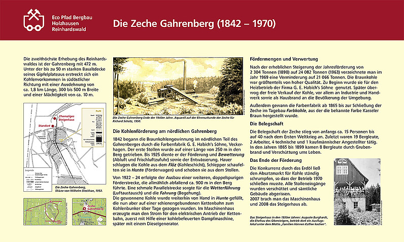 Die Zeche Gahrenberg (1842 – 1970)