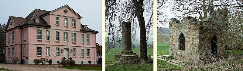 Gut Winhausen, Affendenkmal und Mausoleum