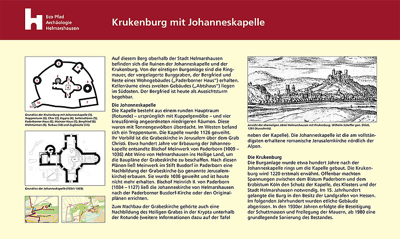 Krukenburg mit Johanneskapelle Krukenburg mit Johanneskapelle